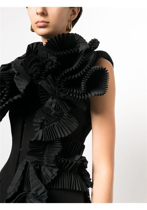 giacca con rouches DRIES VAN NOTEN | Giacca | BOBBYBIS62144900